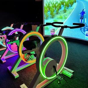 Wholesale Interactive Wall Games Intelligent Simulated Reality Bicycle Racing Projection from china suppliers