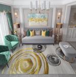 North European Simple Style Household Living Room Floor Carpets 180*250cm