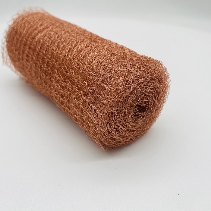 0.25mm 4mmx5mm Stainless Steel Knitted Wire Mesh Gas Liquid Filter Elements