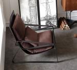 Modern Space Saving Furniture Outdoor Lounge Chair Leather Sofa Recliner For