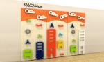 Kids Rock Climbing Wall for Indoor Gym Climbing Equipment NO Inflatable