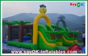 Wholesale 0.55mm PVC Inflatable Bounce , Logo Printing Inflatable Bouncy Castle from china suppliers
