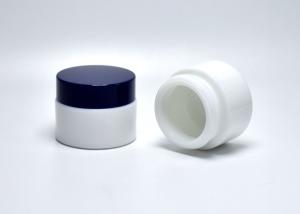 Wholesale Milk Opaque White Glass 20ml Cylindric Opal Glass Cosmeceutical Jars For Eye Cream, Glass Skincare Primary Packaging from china suppliers