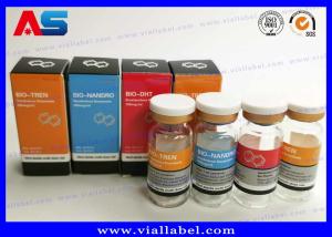Wholesale Bio Pharma 10ml Vial Box Label And Glass Bottle For Muscle Growth Acetate 250mg Package from china suppliers