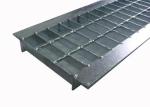 Bar Anti Skid 40mm Stainless Steel Walkway Grating For Chemical Factory