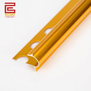Wholesale Aluminum Anodized Stair Nose Moulding Round Tiled Steps Treads Stair Nos Trim from china suppliers
