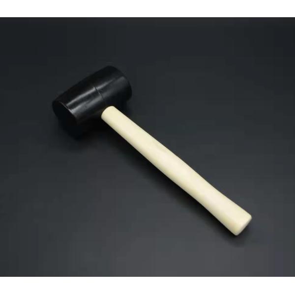 Cheap Price Rubber Mallet Rubber Hammer, 750g Black Head Ball Pein Hammer For Sales