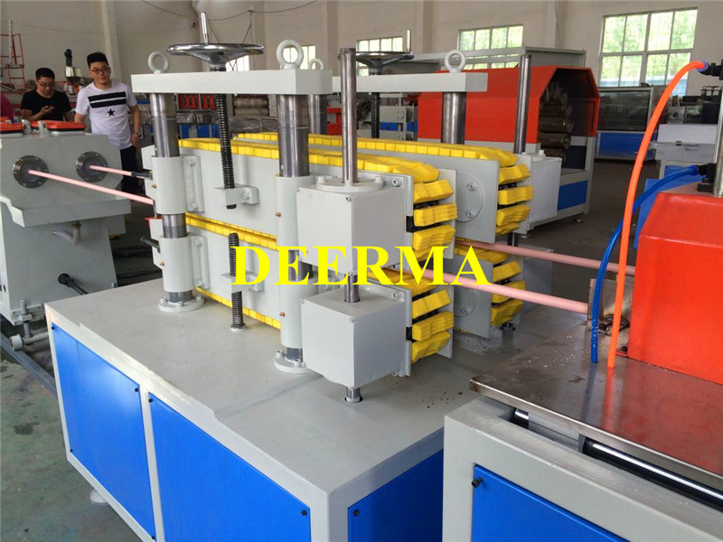 Additive Raw Material PVC Pipe Extrusion Machine for Profile Production