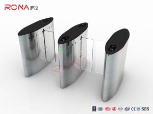 Wholesale CE Approved Sliding Barrier Gate Turnstile Intelligent Electric Entrance 30 Persons / Min from china suppliers