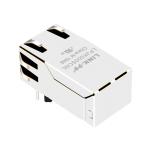 L816-1X1T-06-F RJ45 Modular Jack 10/100 Base -T Integrated Magnetic LPJK0005CNL