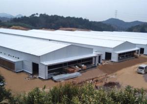 Wholesale Galvanized Steel Structure Farm Windproof Steel Frame Chicken Coop from china suppliers