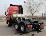 3800 1350mm Wheel Base 6X4 Natural Gas Tractor Trailers For Construction
