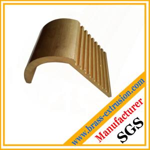 Wholesale brass extrusion profile section with teeth from china suppliers