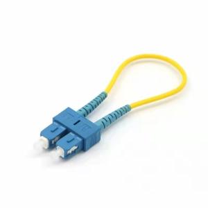 Wholesale LC SC UPC APC MM Fiber Optical Loopback Fiber Adapter Connectors from china suppliers
