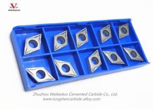 China DCMT11T304-FA,Corrosion Resistance Carbide Cutting Inserts / Customized Carbide Tool Inserts on sale