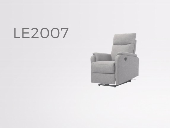 Fine Linen Lumbar Heating Massage Manual Recliner Seat Sofa Wall Hugger 3 Seater