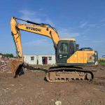 Hyundai 215 Excavator Hyundai 215vs Backhoe Hydraulic Crawler Excavator