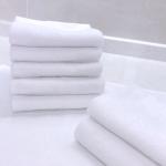 Household Jobs 16x19" White Cotton Face Towel