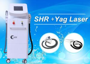 Wholesale Best Performance IPL SHR Hair Removal Machine / 2 Handpieces Skin Rejuvenation Machine CE from china suppliers