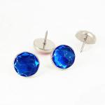 Durable Diamond Upholstery Buttons Pink And Blue Color Size 25mm Combined Button