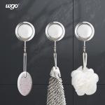 Heavy Duty Minimalist Decorative Coat Hooks Vacuum Suction Glass Hook
