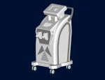 E-light RF YAG Laser Beauty Equipment , IPL Photo Rejuvenation Machine