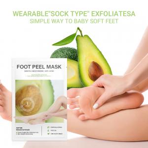 Wholesale 40ml Avocado Foot Mask Exfoliating Moisturizing And Rejuvenating Foot Care Set from china suppliers