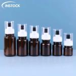 40/60/80/100/120/160ml Round Spray Bottle Empty Reagent Pump Bottle Cream Serum