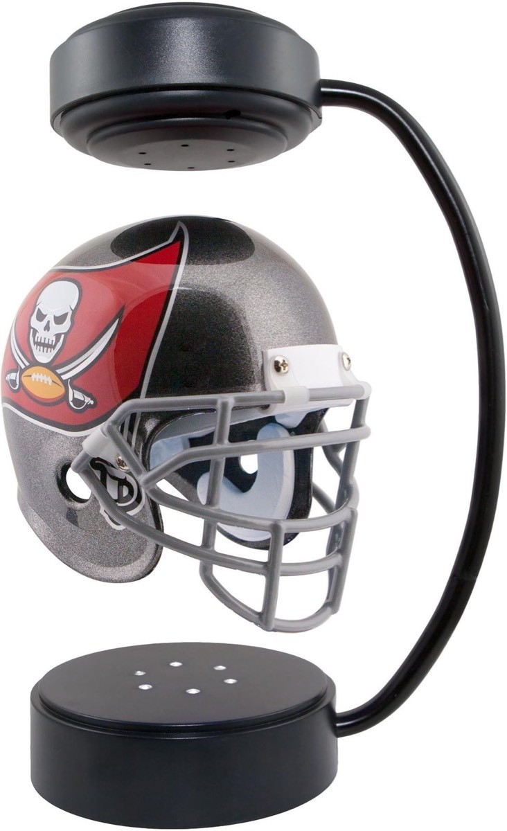 new factory sale magnetic levitation floating helmet display ,hovering football helmet display