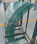 Outdoor Indoor Bathroom Staircase Hall Toughened Glass for Curtain Wall