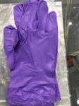Powder-Free Disposable Blue Vinyl Nitrile Gloves for Medical Examination and