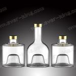 375ML 500ML Pyramid Shaped Liquor Glass Bottles