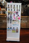 Exhibition Freestanding Slatwall Displays Stands 4 Sides For Plush Toys