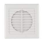 Wholesale 6 8 Inch 220V Plastic Bathroom Kitchen Silent Square Ceiling Mount