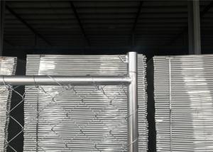 Wholesale 6x12 chain link fabric construction fence mesh 2⅜&quot;x2⅜&quot;(60mmx60mm) diameter 10ga/3.2mm ,10.5ga/3.00mm ,11ga/2.90mm from china suppliers
