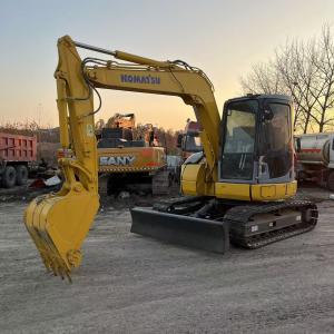 Wholesale Used Komatsu PC78 Excavators Earthwork 7Ton Hydraulic Crawler Machinery from china suppliers