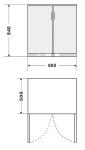 Outdoor Undercounter Beverage Cooler