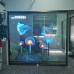 Interior Decoration Transparent Film Screen RGB Light Color High Power Flexible