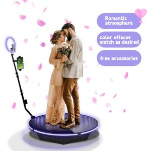 Wholesale Event Standing Platform 360 Rotating Video Photo Booth In Club from china suppliers