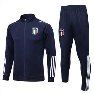 Wholesale Long Drawstring Mens Football Training Tracksuit Italy Training Kit Set from china suppliers