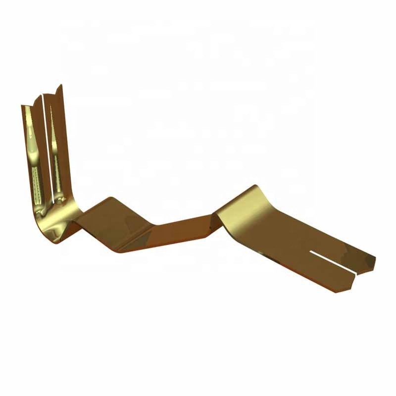 SECC SPCC Precision Metal Stamping Parts Metal Plate Stamping 0.5mm Thickness