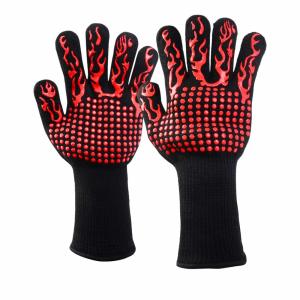 Wholesale 932F Extreme Heat Resistant BBQ Gloves BBQ Grill Glove For Cooking Baking from china suppliers