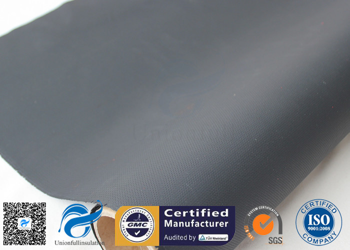 Fire Protective Black Silicone Coated Fiberglass Fabric Curtain for Welding