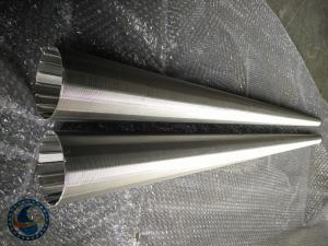 Wholesale Stainless Steel 316L Tapered Metal Tube High Strength With 512 / 1020mm Length from china suppliers