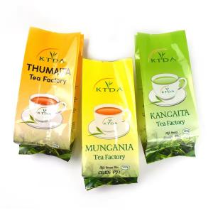 Wholesale Custom Printed Laminated 240g 500g Waterproof Plastic Bag Pouch Back Seal Foil Food Grade Tea Packaging Bags Side Gusset from china suppliers