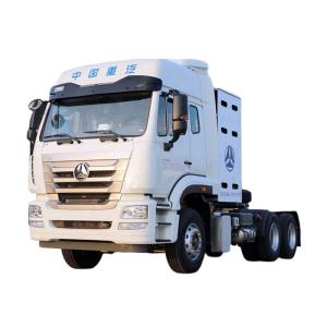 Wholesale 430HP 6X4 HOWO CNG/LNG Tractor Truck Gas Tractor Head for Port Transportation ABS Antilock Braking System Safeguarded from china suppliers