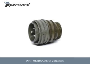 Wholesale 13A 6 Position Aviation Parts MS3106A14S-6S Connectors Current Rating 13A from china suppliers