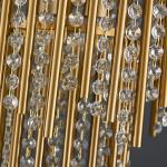 High Ceiling hotel lobby decoration large modern chandelier(WH-CY-208)
