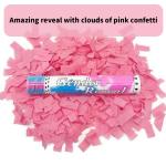 Air Compressed Power Black and Gold Disposable Confetti Cannon for Best Party