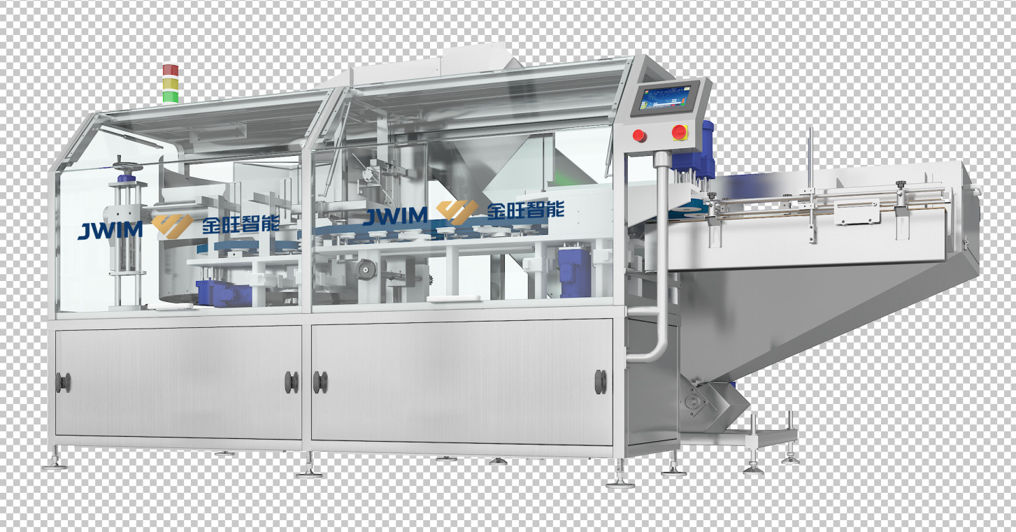 Robotic Bottle Unscrambler Machine Quick Bottle Size Switch 80-1000ml 10000BPH
